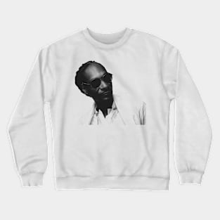 snoop dogg blewn blackwhite Crewneck Sweatshirt